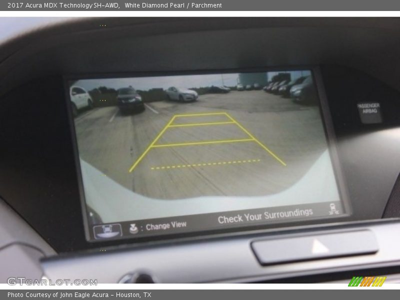 White Diamond Pearl / Parchment 2017 Acura MDX Technology SH-AWD