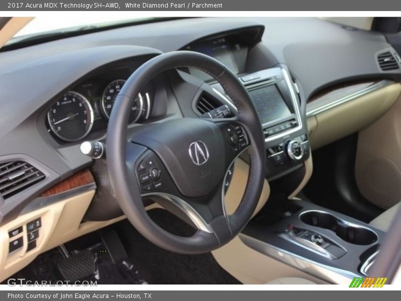 Dashboard of 2017 MDX Technology SH-AWD