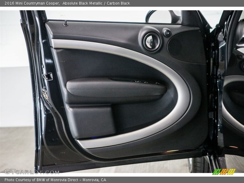 Absolute Black Metallic / Carbon Black 2016 Mini Countryman Cooper