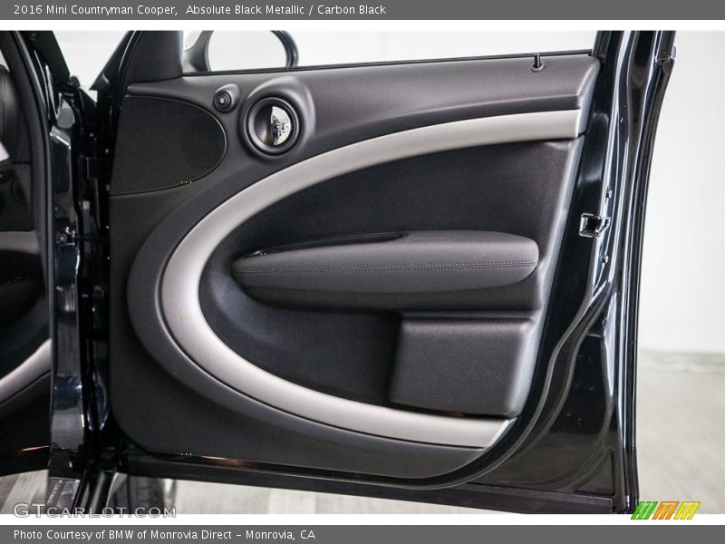 Absolute Black Metallic / Carbon Black 2016 Mini Countryman Cooper