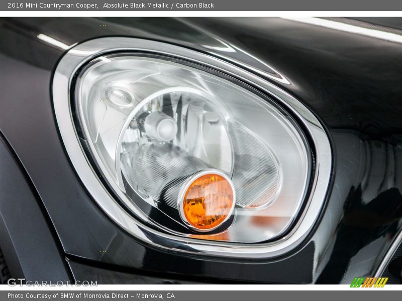 Absolute Black Metallic / Carbon Black 2016 Mini Countryman Cooper