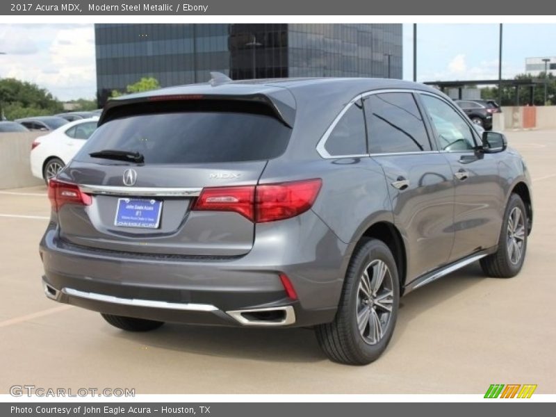 Modern Steel Metallic / Ebony 2017 Acura MDX