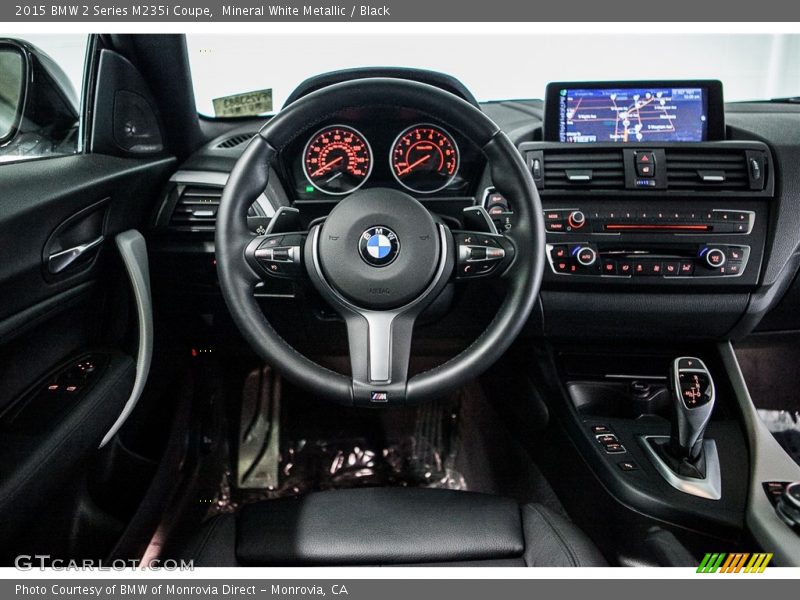 Mineral White Metallic / Black 2015 BMW 2 Series M235i Coupe