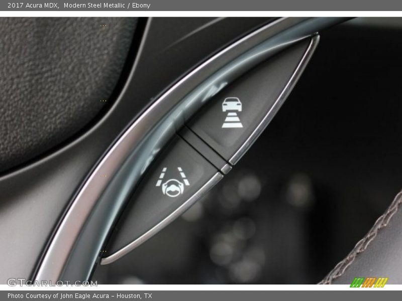 Modern Steel Metallic / Ebony 2017 Acura MDX