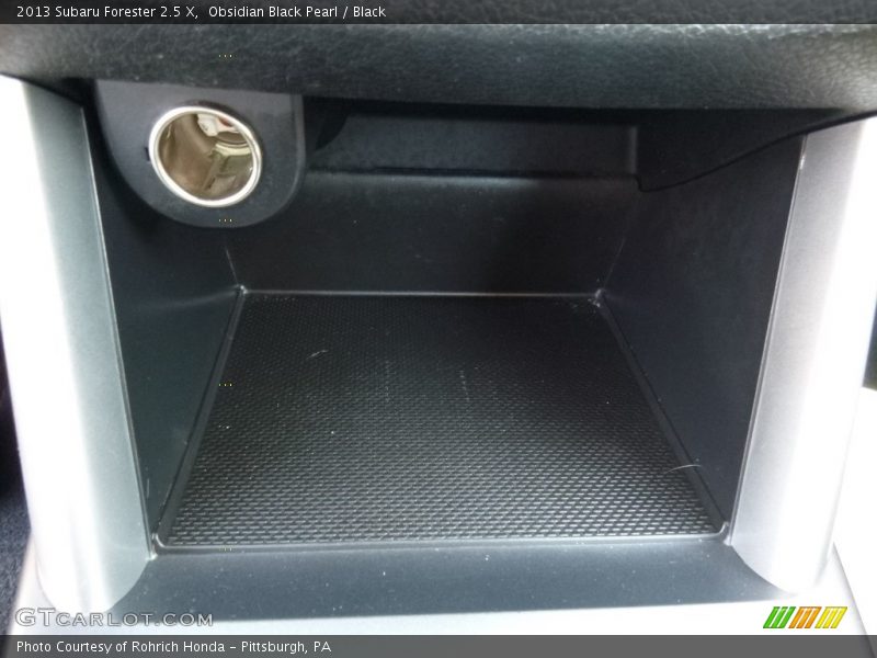 Obsidian Black Pearl / Black 2013 Subaru Forester 2.5 X
