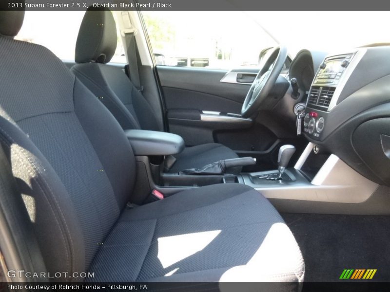 Obsidian Black Pearl / Black 2013 Subaru Forester 2.5 X