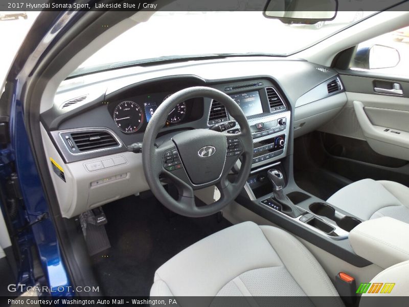  2017 Sonata Sport Gray Interior