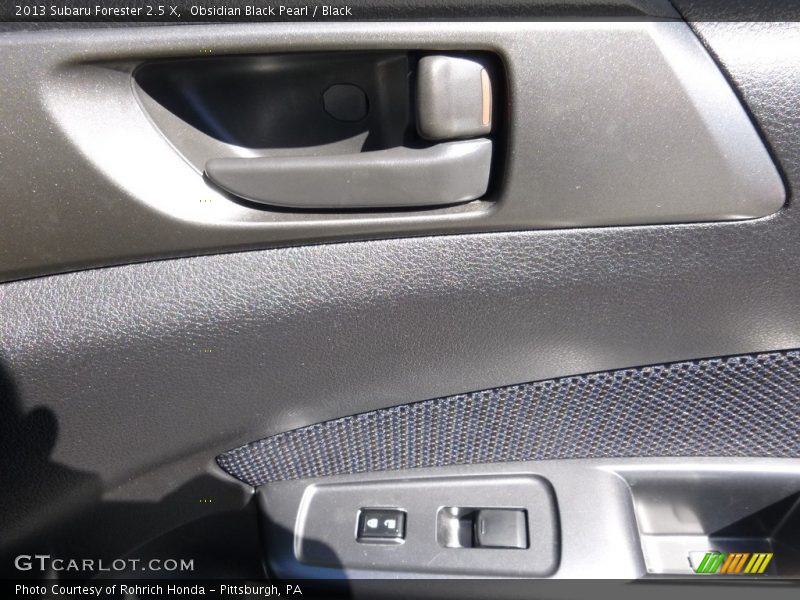 Obsidian Black Pearl / Black 2013 Subaru Forester 2.5 X