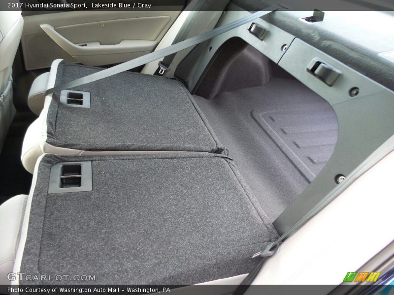 Rear Seat of 2017 Sonata Sport