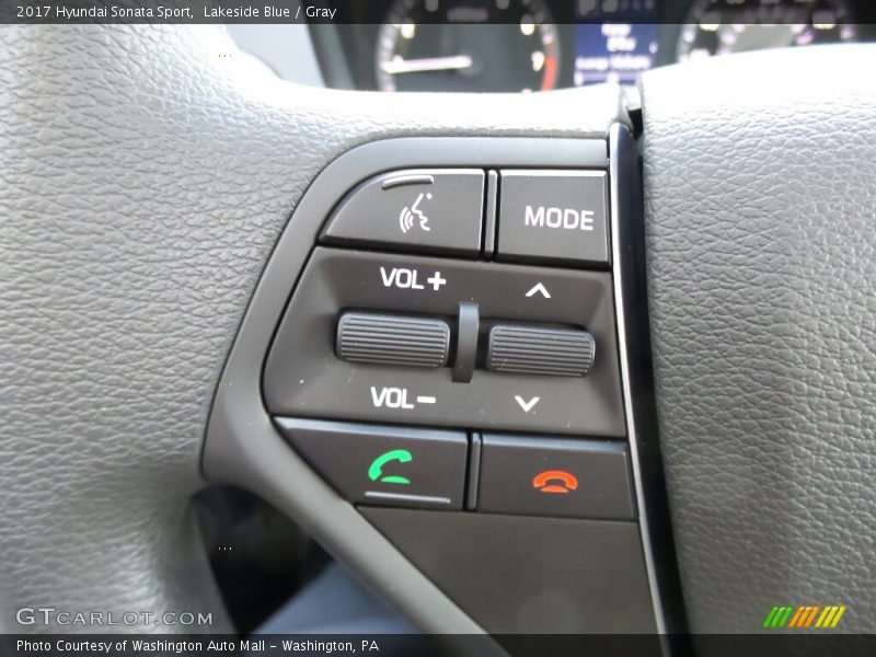 Controls of 2017 Sonata Sport