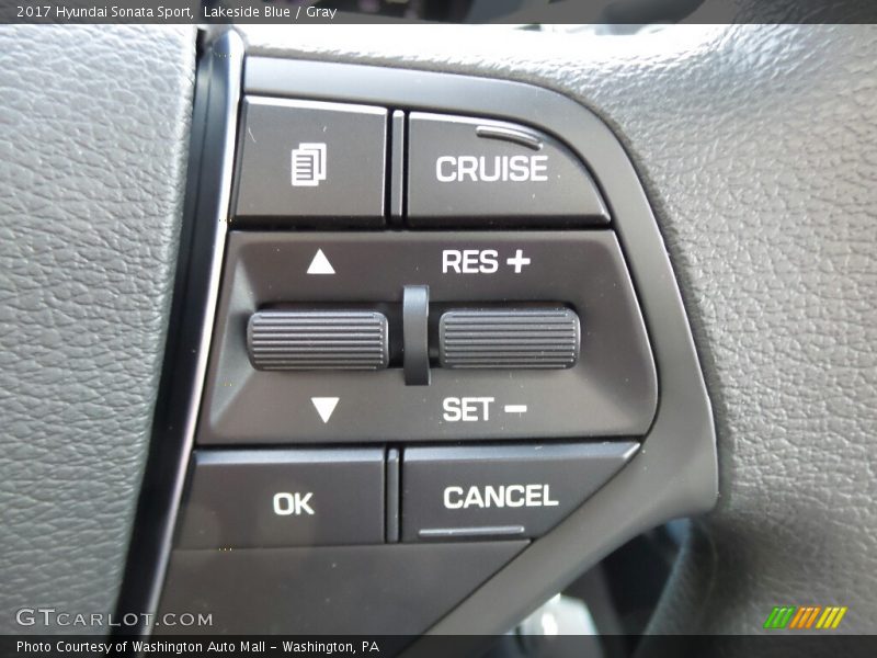 Controls of 2017 Sonata Sport