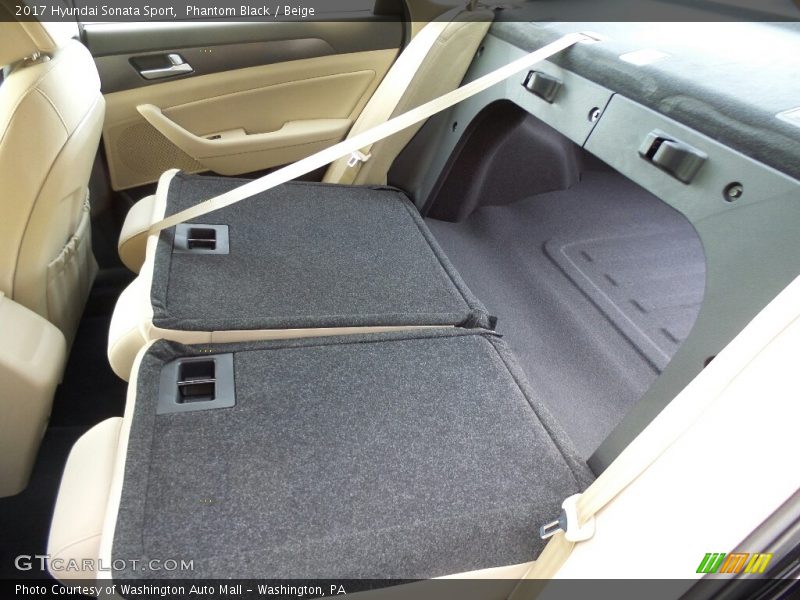 Phantom Black / Beige 2017 Hyundai Sonata Sport