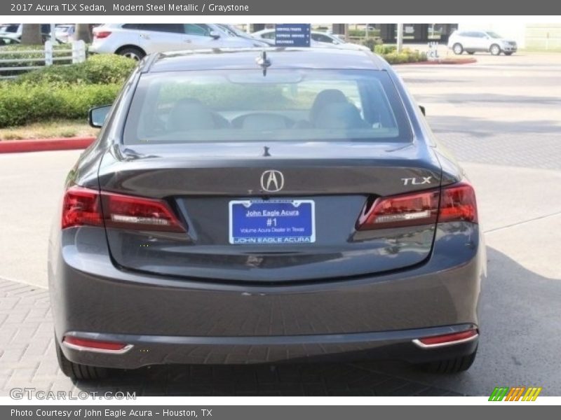 Modern Steel Metallic / Graystone 2017 Acura TLX Sedan