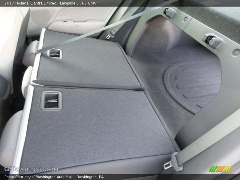 Lakeside Blue / Gray 2017 Hyundai Elantra Limited