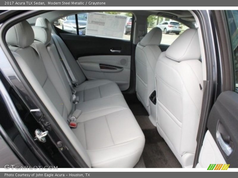 Modern Steel Metallic / Graystone 2017 Acura TLX Sedan