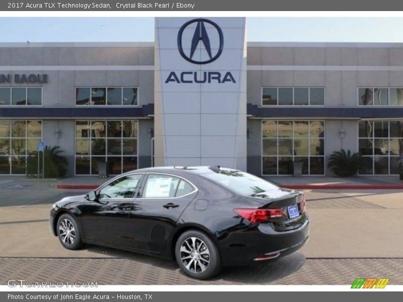 Crystal Black Pearl / Ebony 2017 Acura TLX Technology Sedan