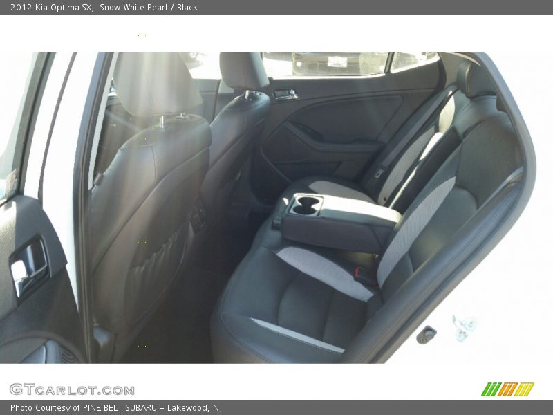 Snow White Pearl / Black 2012 Kia Optima SX