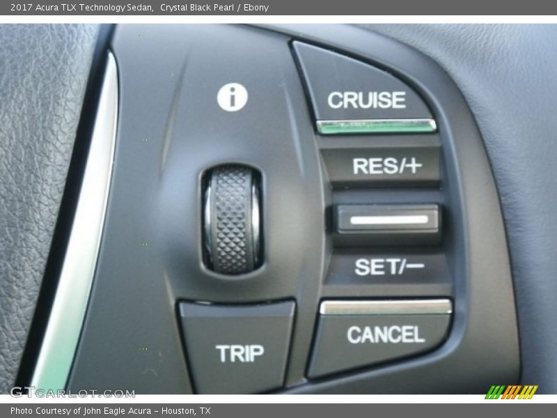 Crystal Black Pearl / Ebony 2017 Acura TLX Technology Sedan