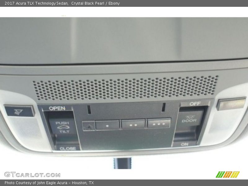 Crystal Black Pearl / Ebony 2017 Acura TLX Technology Sedan