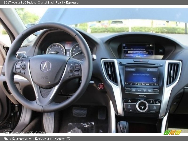 Crystal Black Pearl / Espresso 2017 Acura TLX Sedan