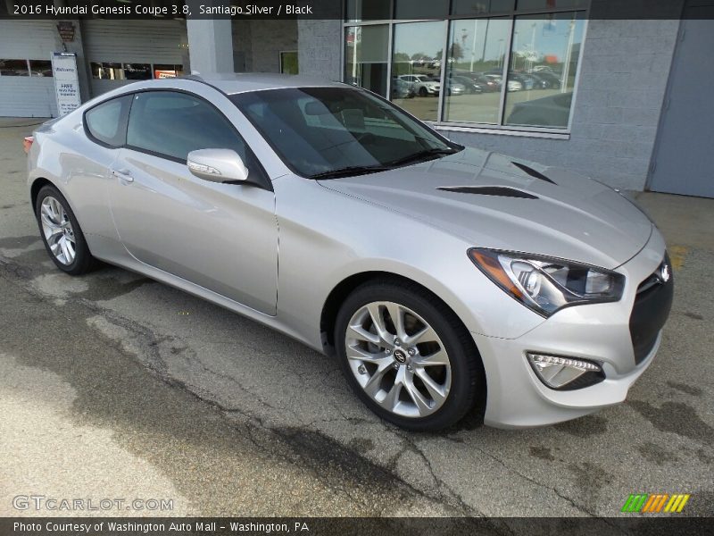 Front 3/4 View of 2016 Genesis Coupe 3.8