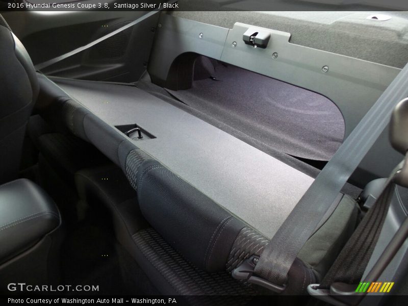 Rear Seat of 2016 Genesis Coupe 3.8