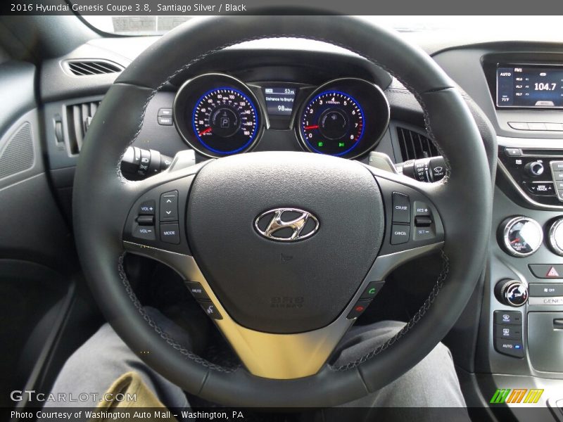  2016 Genesis Coupe 3.8 Steering Wheel
