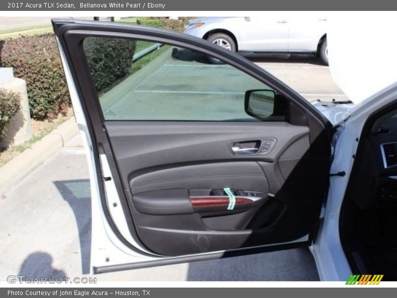 Bellanova White Pearl / Ebony 2017 Acura TLX Sedan