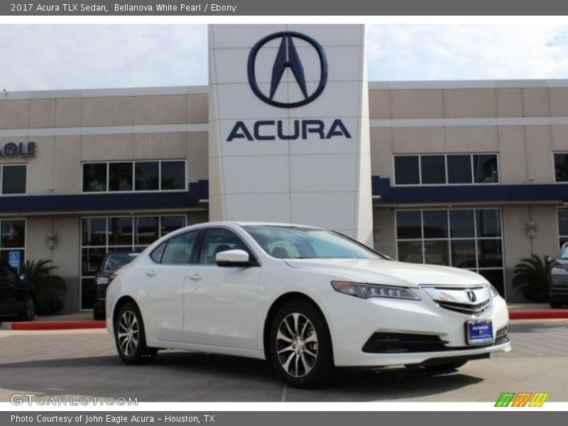 Bellanova White Pearl / Ebony 2017 Acura TLX Sedan