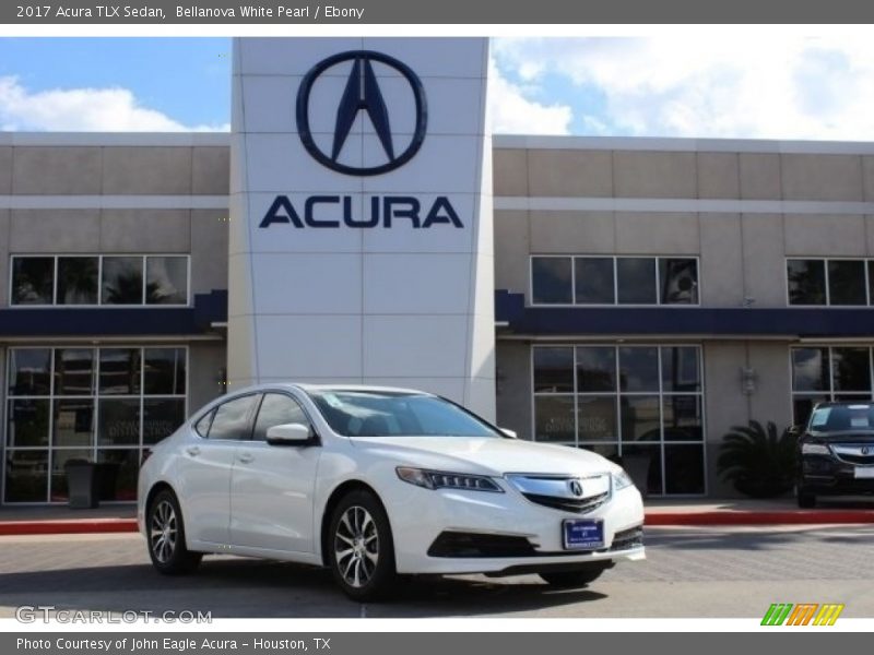 Bellanova White Pearl / Ebony 2017 Acura TLX Sedan