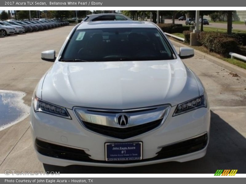 Bellanova White Pearl / Ebony 2017 Acura TLX Sedan