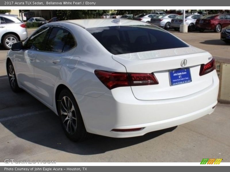 Bellanova White Pearl / Ebony 2017 Acura TLX Sedan