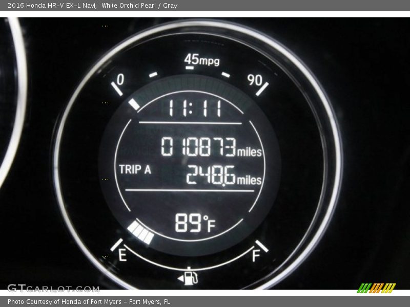  2016 HR-V EX-L Navi EX-L Navi Gauges
