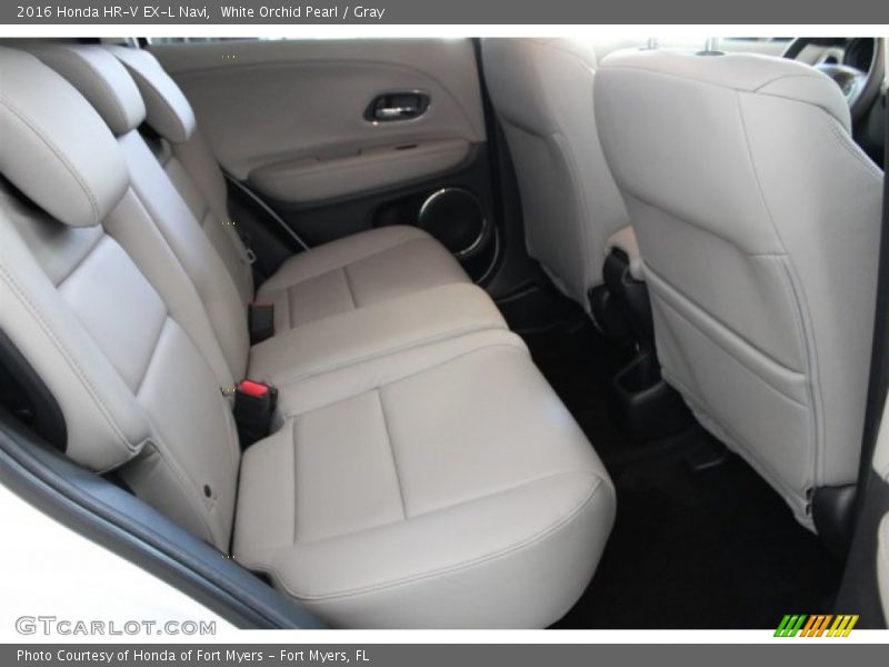 Rear Seat of 2016 HR-V EX-L Navi