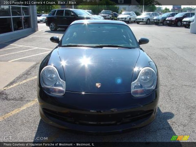 Black / Black 2001 Porsche 911 Carrera 4 Coupe