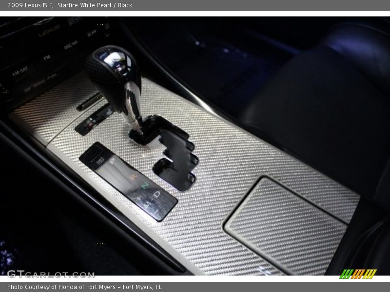 Starfire White Pearl / Black 2009 Lexus IS F