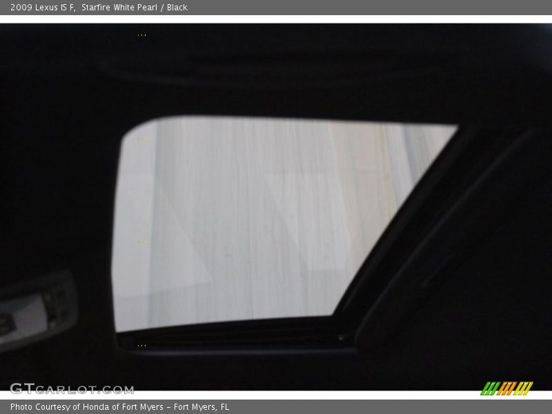 Starfire White Pearl / Black 2009 Lexus IS F