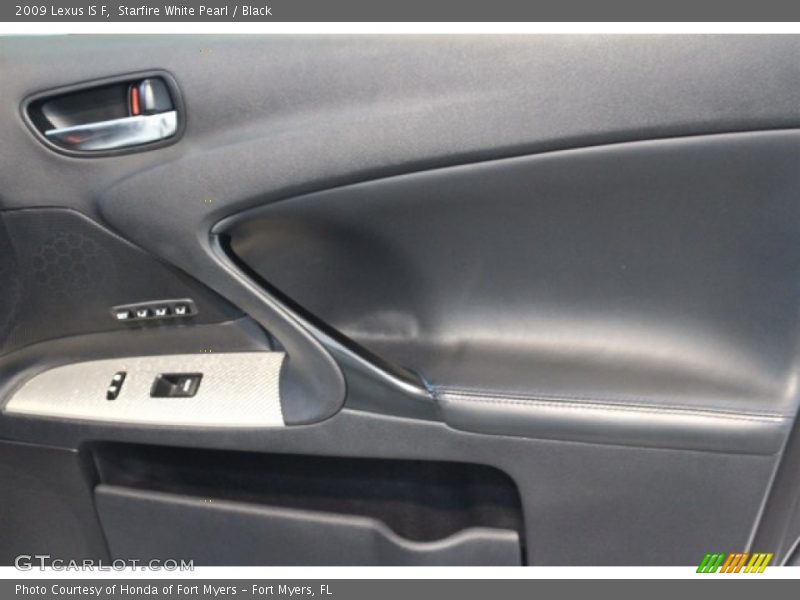 Starfire White Pearl / Black 2009 Lexus IS F