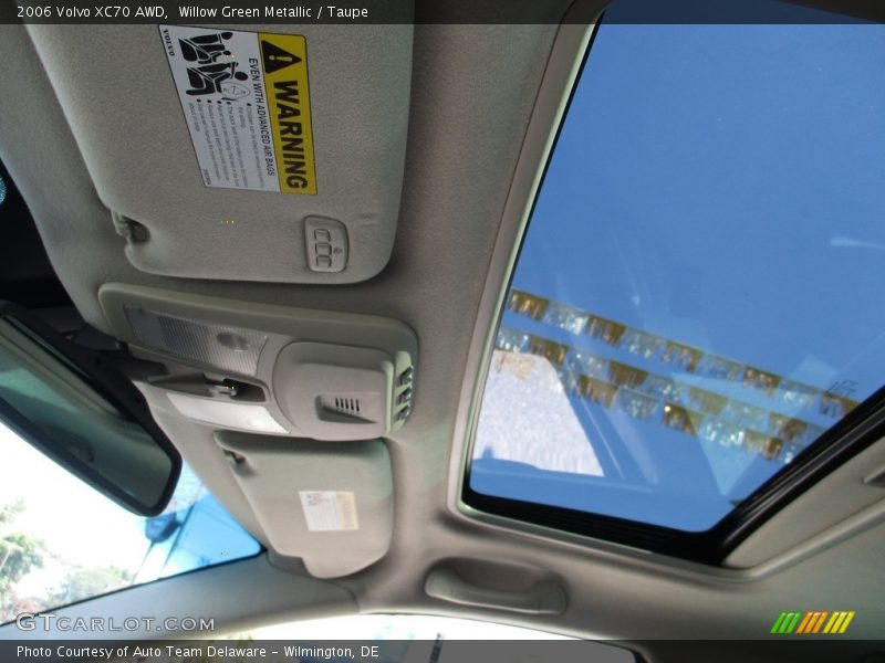 Willow Green Metallic / Taupe 2006 Volvo XC70 AWD