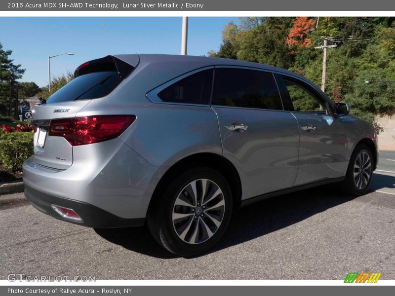Lunar Silver Metallic / Ebony 2016 Acura MDX SH-AWD Technology