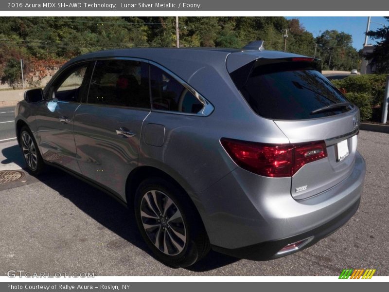 Lunar Silver Metallic / Ebony 2016 Acura MDX SH-AWD Technology