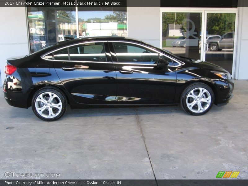 Mosaic Black Metallic / Jet Black 2017 Chevrolet Cruze Premier