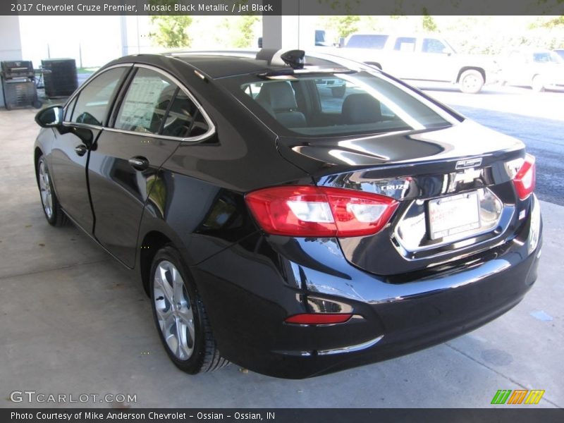 Mosaic Black Metallic / Jet Black 2017 Chevrolet Cruze Premier