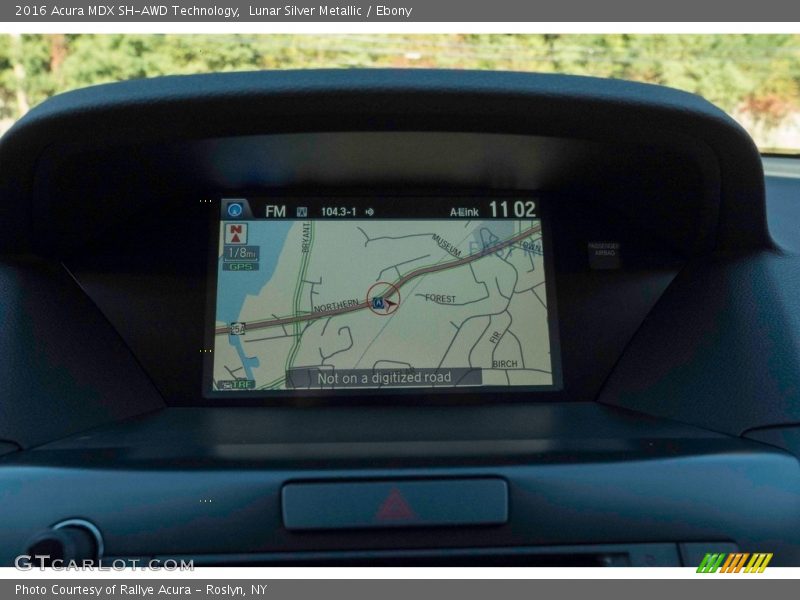 Lunar Silver Metallic / Ebony 2016 Acura MDX SH-AWD Technology