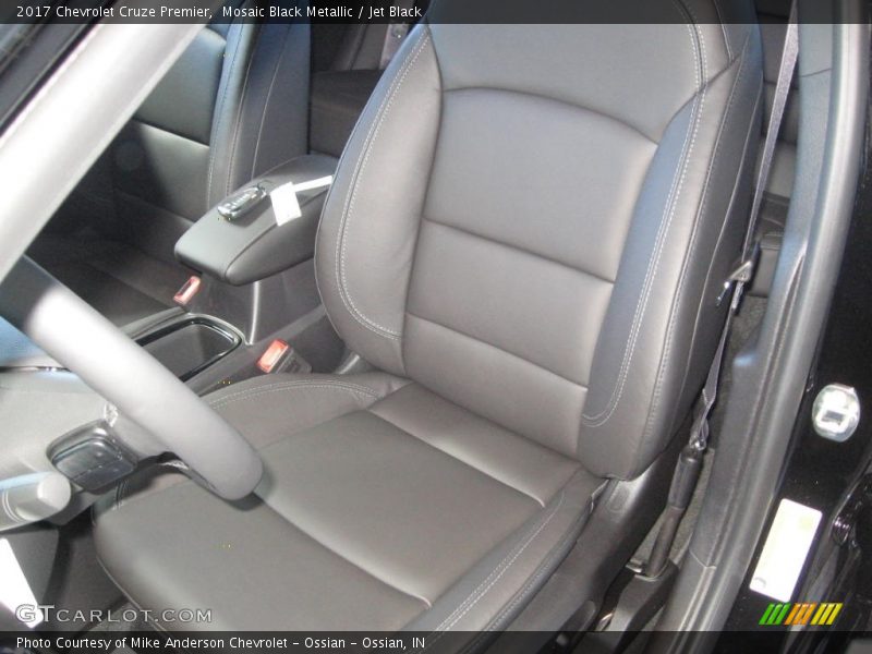 Mosaic Black Metallic / Jet Black 2017 Chevrolet Cruze Premier