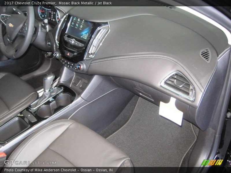 Mosaic Black Metallic / Jet Black 2017 Chevrolet Cruze Premier