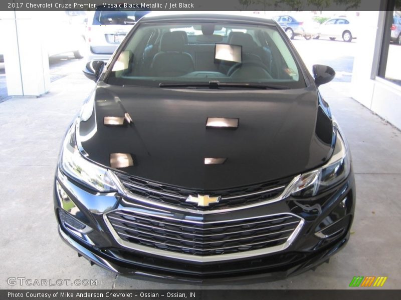 Mosaic Black Metallic / Jet Black 2017 Chevrolet Cruze Premier