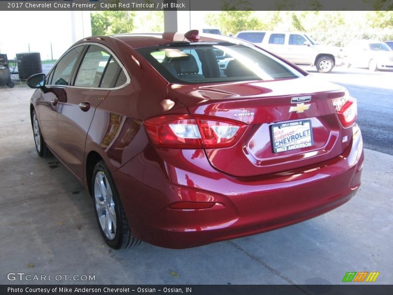 Cajun Red Tintcoat / Jet Black 2017 Chevrolet Cruze Premier