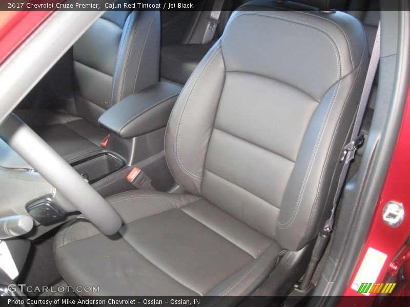 Cajun Red Tintcoat / Jet Black 2017 Chevrolet Cruze Premier