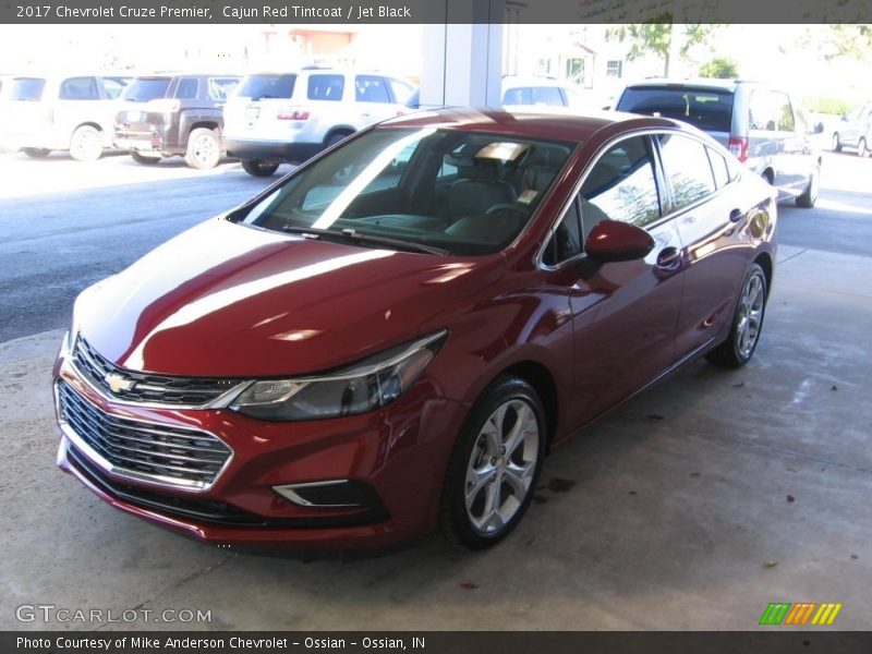 Cajun Red Tintcoat / Jet Black 2017 Chevrolet Cruze Premier